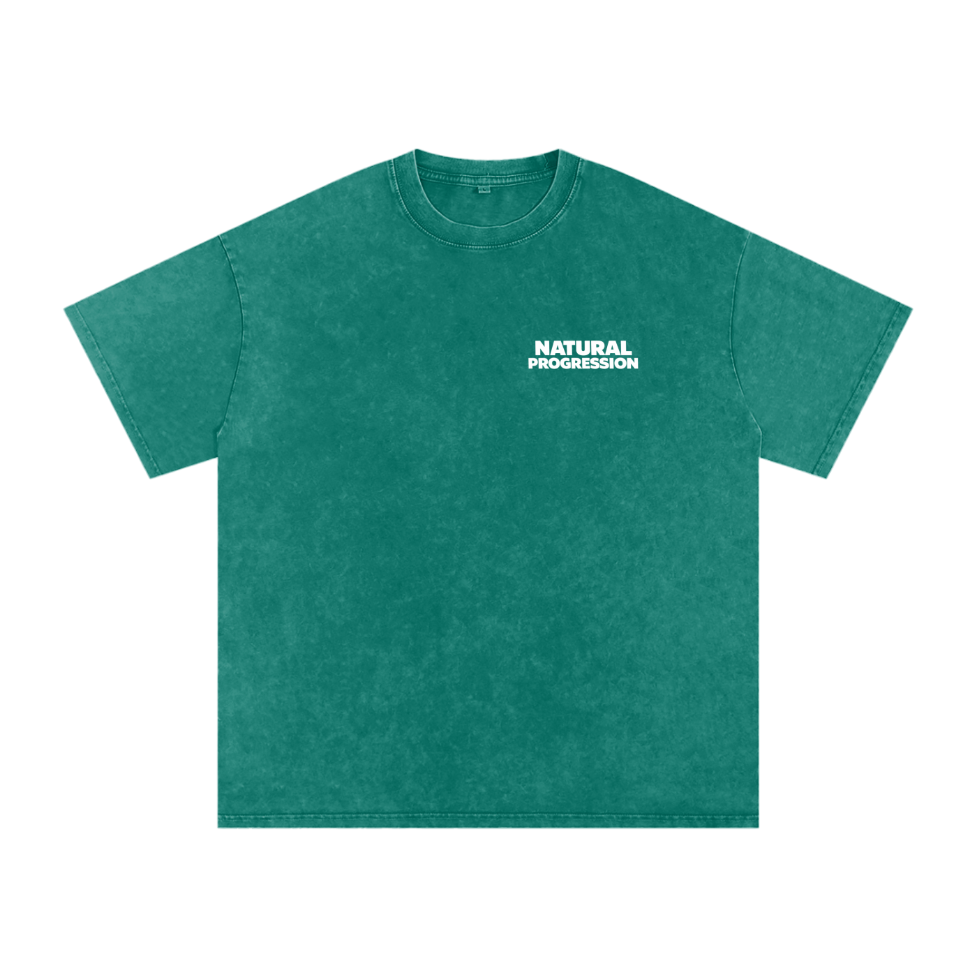 Limited Edition Natural Progression Snow Washed Oversized Cotton T-Shirt